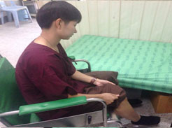 ตอนที่209: การเคลื่อนย้ายผู้ป่วย Paraplegia จาก Wheel chair ไปเตียง